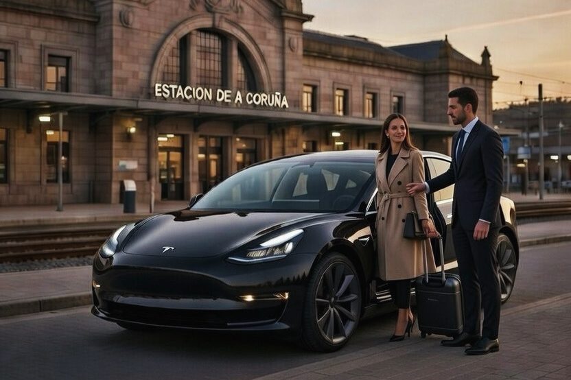 Servicio VTC estación de tres A Coruña Servicio VTC estación de tres A Coruña